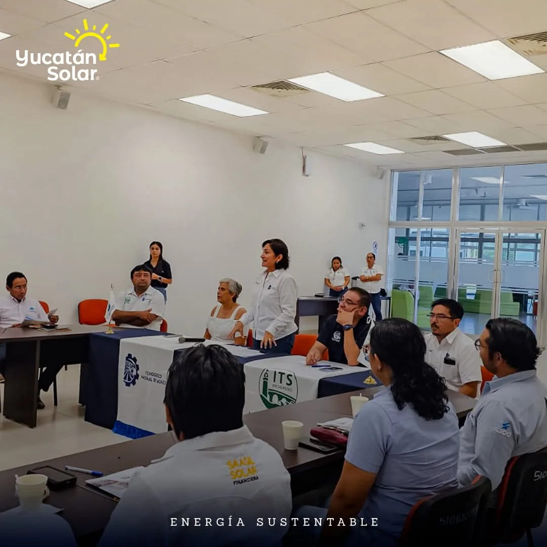 Ceremonia de firma de convenios en el Instituto Tecnológico Superior de Progreso