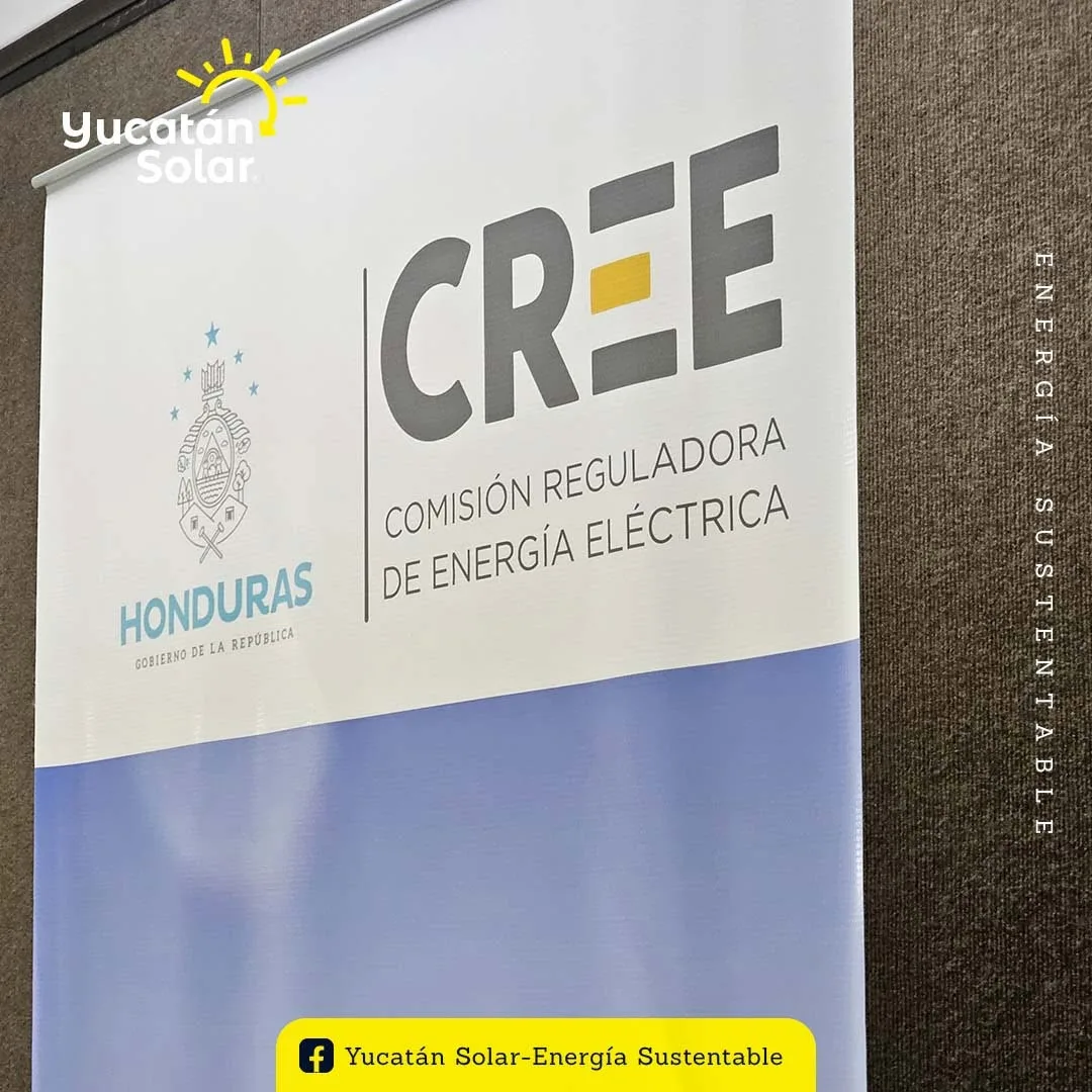 Banner de la Comisión Reguladora de Energía Eléctrica de Honduras
