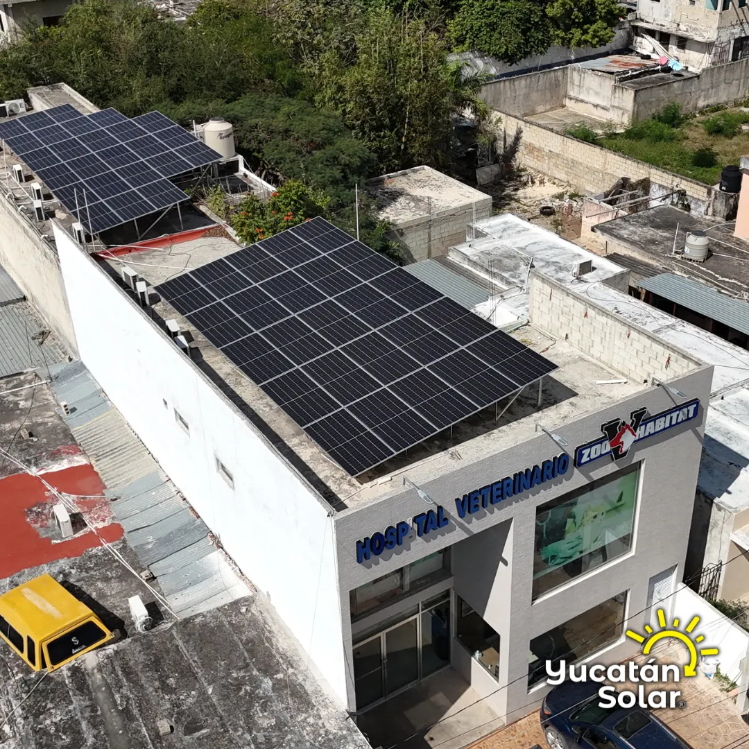 Sistema solar residencial en Mérida